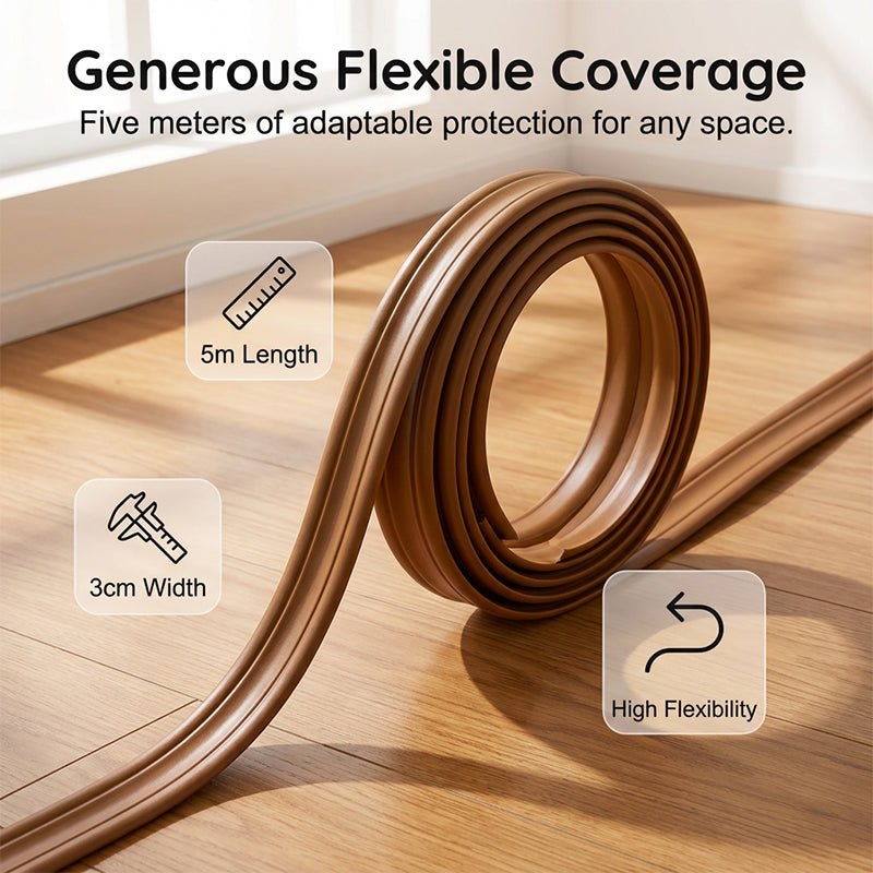 📢 50% OFF!! ⏰ Flexible Molding Trim Strip – Decorative Wall Edge Protector ✨