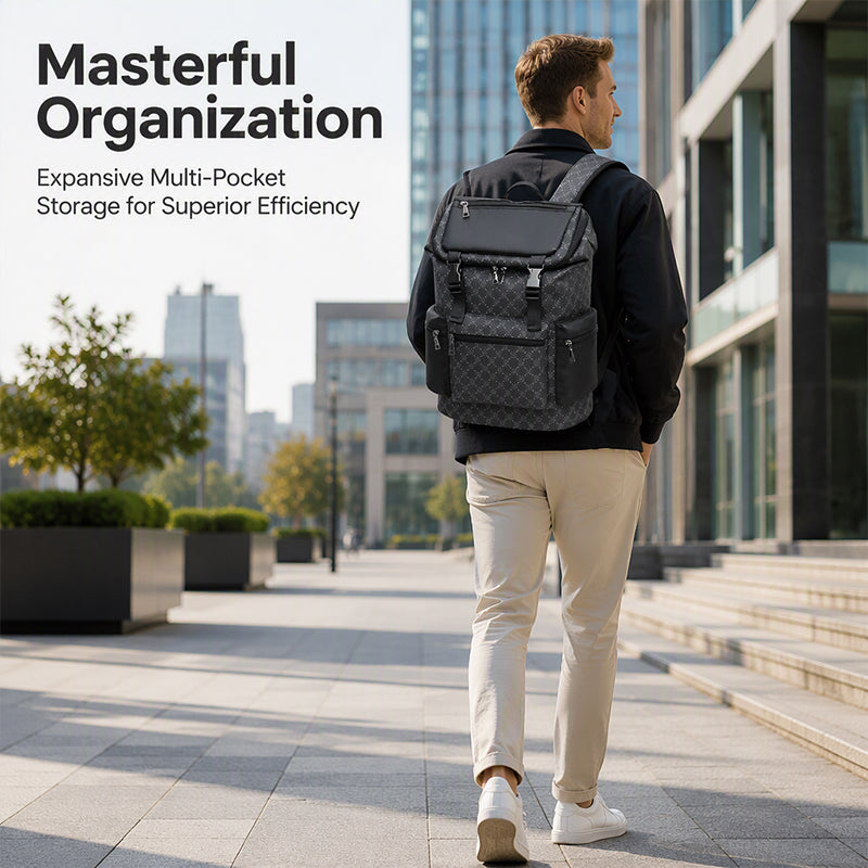 Men's Large Capacity Casual Backpack