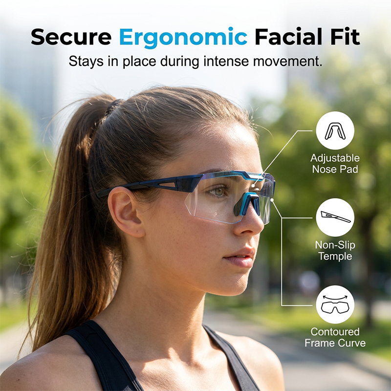 🕶️ Day & Night Riding Glasses – Anti-Glare Yellow Lens for Night Driving