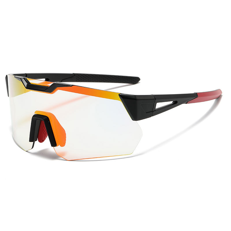 🕶️ Day & Night Riding Glasses – Anti-Glare Yellow Lens for Night Driving