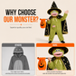 Funny Halloween Monster Costume Set