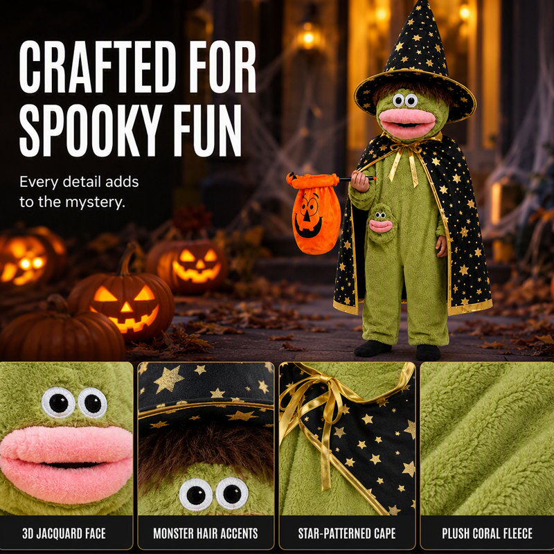 Funny Halloween Monster Costume Set