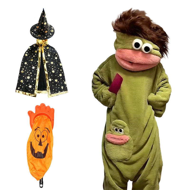 Funny Halloween Monster Costume Set