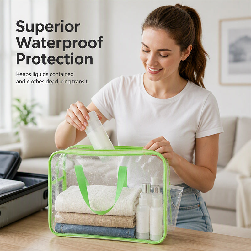 🧸 50% OFF NOW! 🚗 Transparent PVC Toy Storage Bag – Clear, waterproof & durable – Keeps blocks, cars & dolls tidy ✨