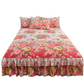 🌸 50% OFF! ✨ 3-Piece Floral Ruffled Bed Skirt Set – Elegant Ruffle Design, Fade-Resistant Reactive Dyeing & Pilling-Resistant Cotton Blend – Conceals Storage with Designer Charm 🛏️