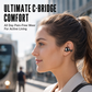 Open-Ear Wireless Clip-On Earbuds