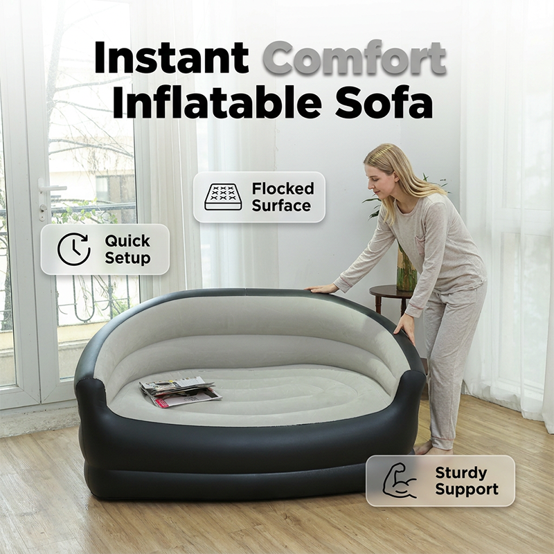 Portable Inflatable Double Sofa