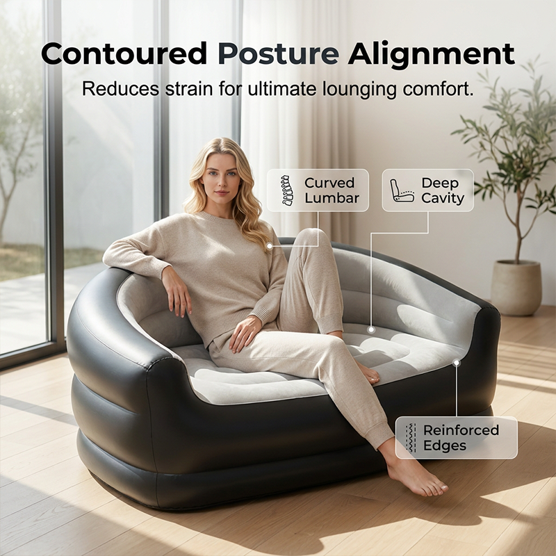 Portable Inflatable Double Sofa