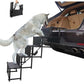 🐕 Portable Foldable Non-Slip Dog Car Stairs – 4-Step Heavy Duty Pet Steps