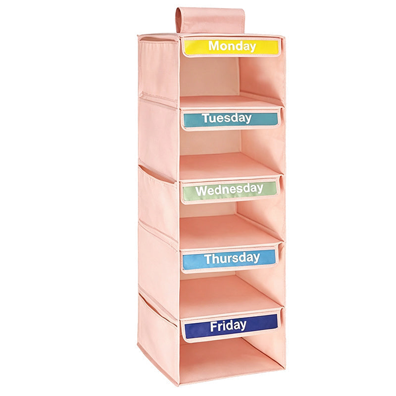 🧺 Save 50%! 🏠 5‑Shelf Hanging Organizer – Space‑saving, sturdy & easy access ✨