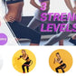 Elastic hip belt for fitness