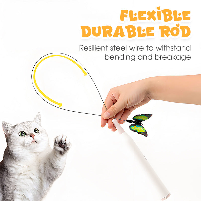 📢📢50% OFF !!⏰Fun Interactive Suction Cup Cat Wand Toy