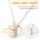 📢📢50% OFF !!⏰Fun Interactive Suction Cup Cat Wand Toy