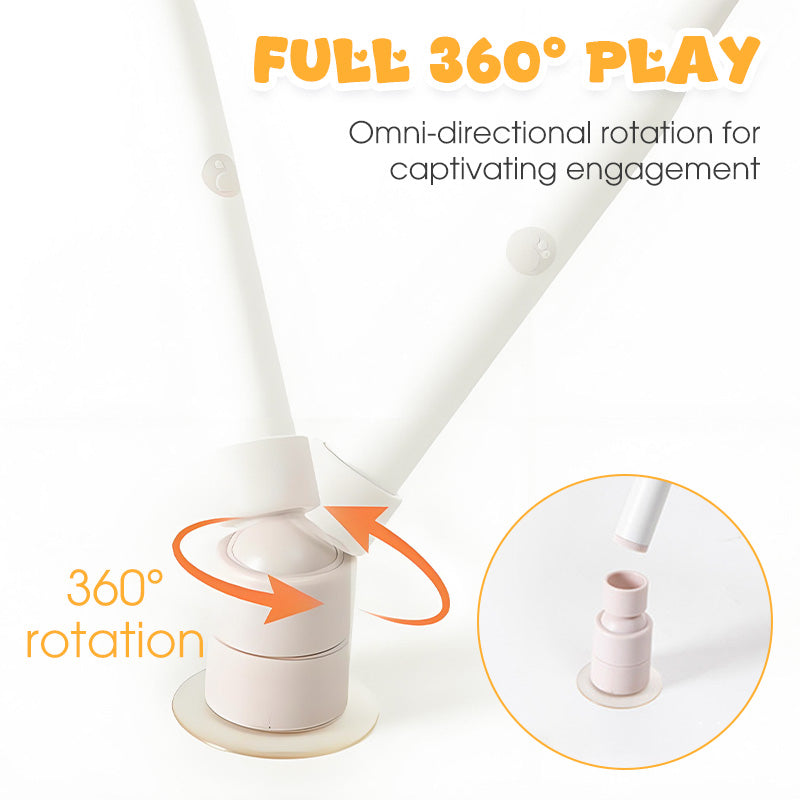 📢📢50% OFF !!⏰Fun Interactive Suction Cup Cat Wand Toy