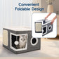 📢📢50% OFF !! ⏰Foldable 2-in-1 Cat Cube House