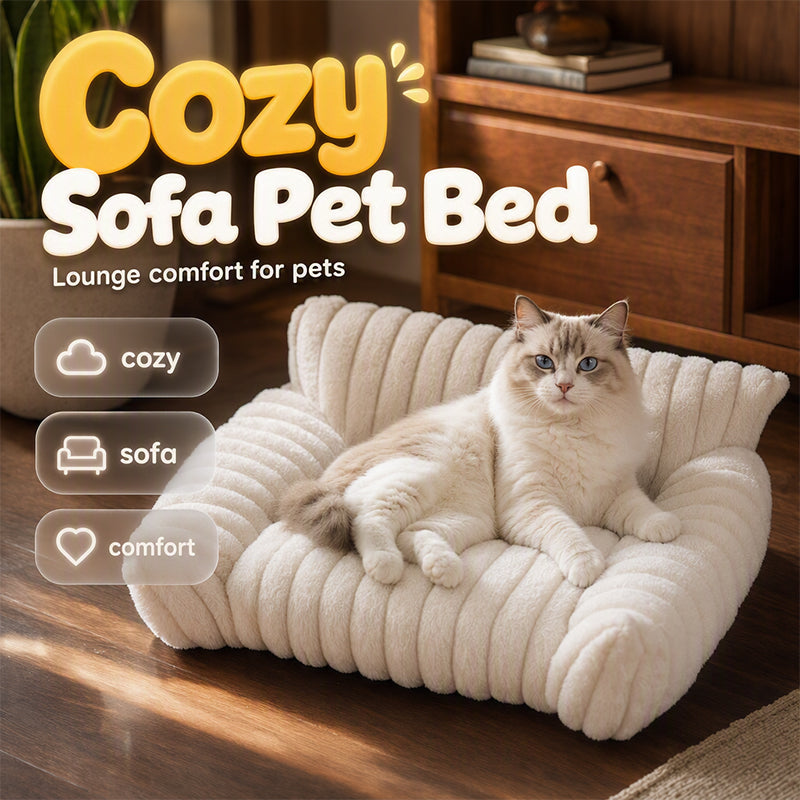 Cozy Sofa Pet Bed