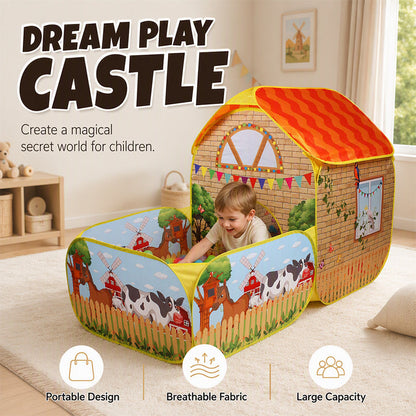 ⏳Limited-time 50% off⏰Adorable Kids’ Indoor Playhouse Tent⛺🏰