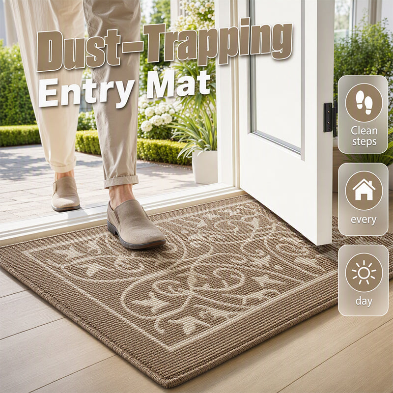 📢 LIMITED TIME 50% OFF! ✨ Non-Slip Dirt-Trapping Front Door Mat – Dust-Trapping, Quick Dry & Stay-Put Grip – Nordic-Inspired Design 🏠