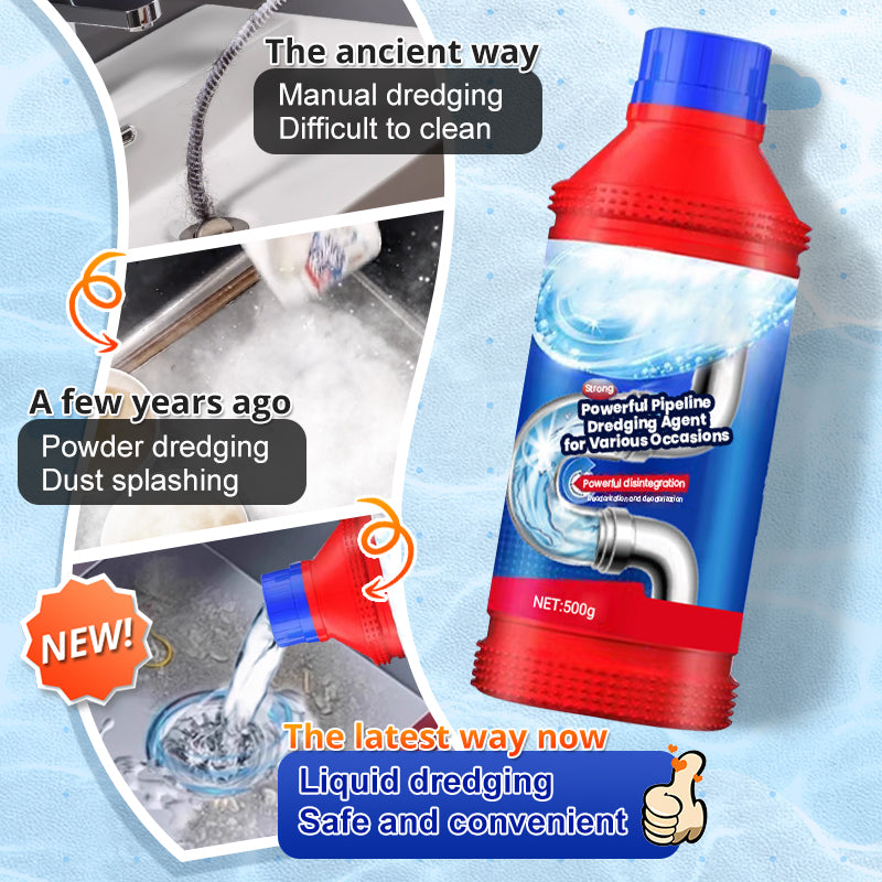 🚰 BUY 3 GET 1 FREE! ✨ Powerful Pipeline Dredging Agent – Gel formula, fast-acting & odor-neutralizing – 500ml – Clears clogs with ease 🛠️