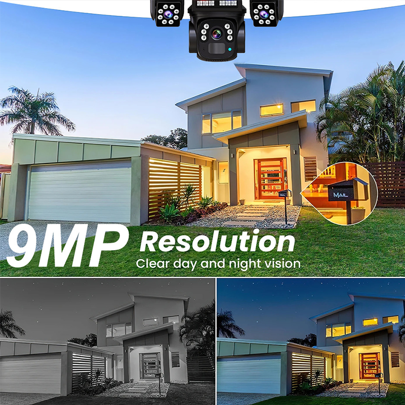 📹☀️ Solar Security Camera – 50% OFF! Triple-lens wide-angle coverage, 9MP colour night vision, IP66 waterproof – no blind spots. 🔒