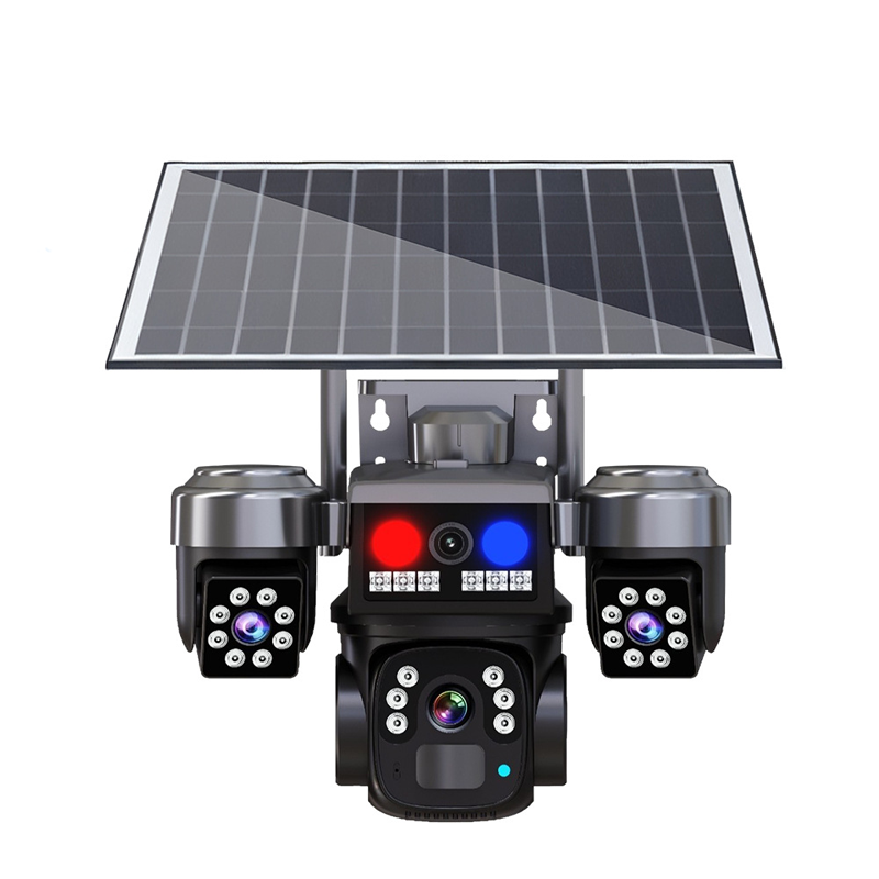 📹☀️ Solar Security Camera – 50% OFF! Triple-lens wide-angle coverage, 9MP colour night vision, IP66 waterproof – no blind spots. 🔒