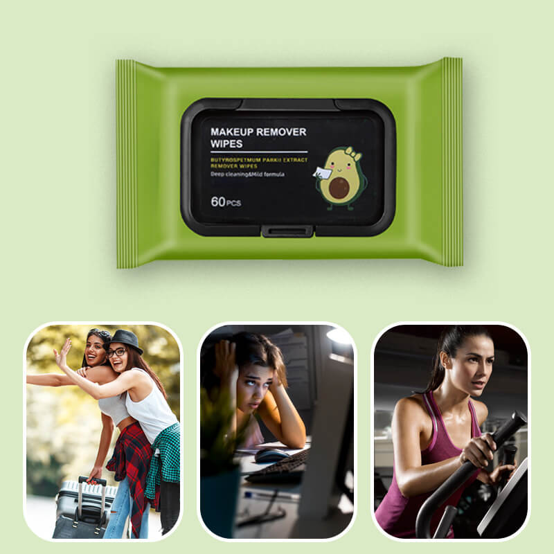 Avocado Oil Makeup Remover Wipes