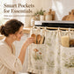 Oven Skirt Curtain with Pockets