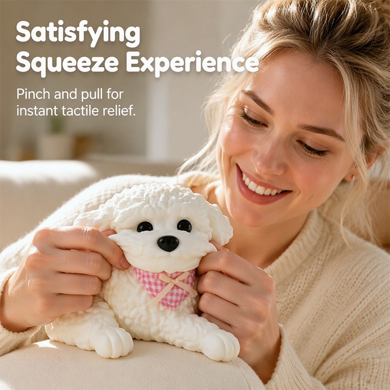 🎁New Arrivals 50% OFF💥Cute Squishy Teddy Dog Stress Relief Toy