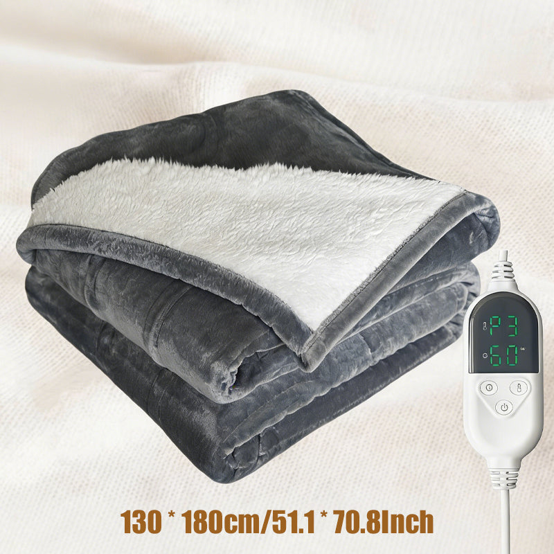 🛏️ Save 50%! 🔥 Electric Heated Blanket – Multi-functional & adjustable warmth ✨