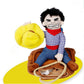 Cowboy Equestrian-Style Pet Costume Set