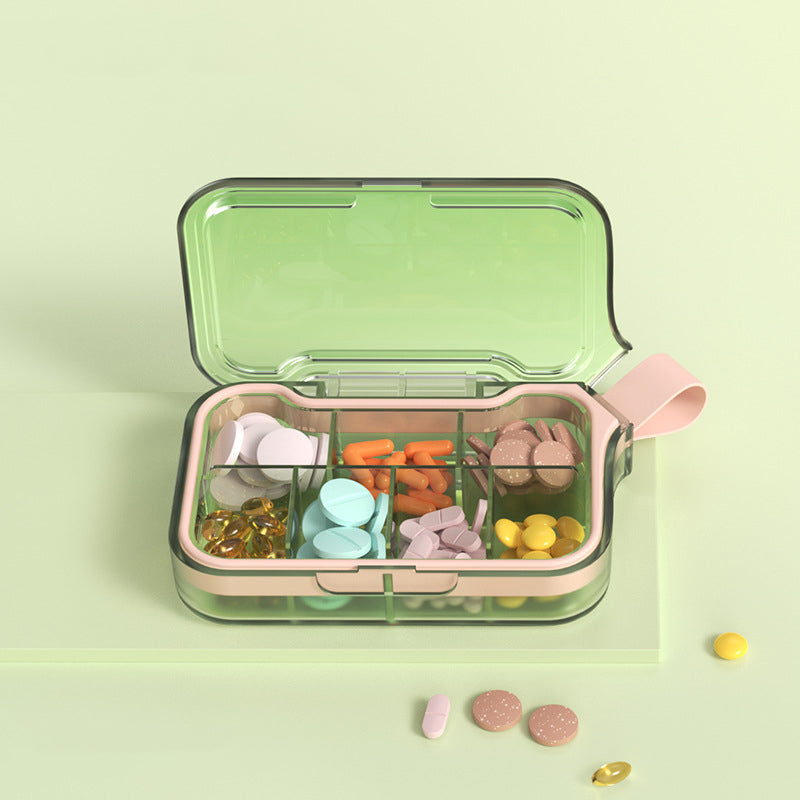 Portable Daily Multi-Compartment Pill Organizer