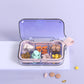 Portable Daily Multi-Compartment Pill Organizer