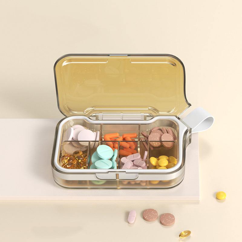 Portable Daily Multi-Compartment Pill Organizer