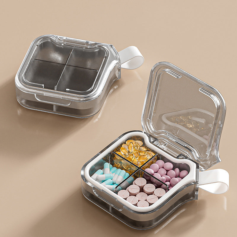 Portable Daily Multi-Compartment Pill Organizer