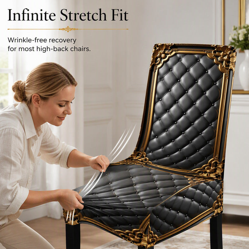 🪑 Save 50%! 🧺 Washable Stretch Chair Cover – Snug fit, durable & easy‑clean ✨