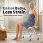 🪑 50% OFF! 🚿 Foldable Shower Chair – Heavy-duty, rustproof & stable ✨
