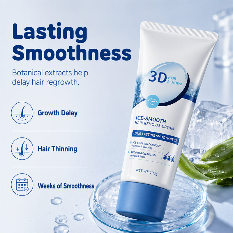 Gentle Botanical Hair Removal Cream for Full Body