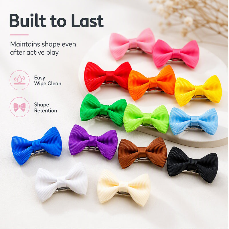 Cute Pet Bowknot Hair Clips for Dogs and Cats