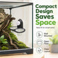 Double Reptile Feeding Ledge with Bowls