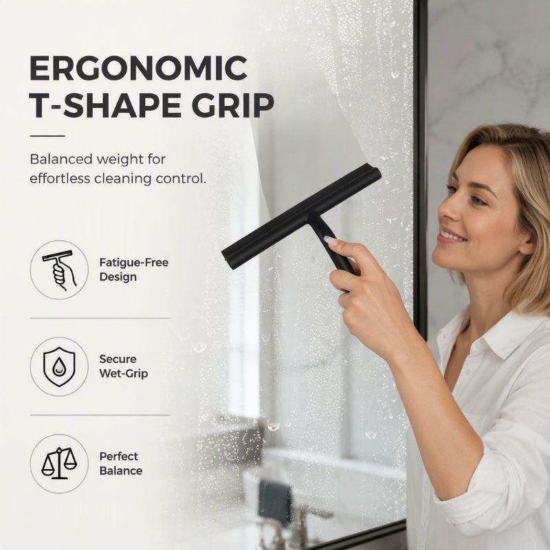 Multi-Purpose Silicone Shower Squeegee