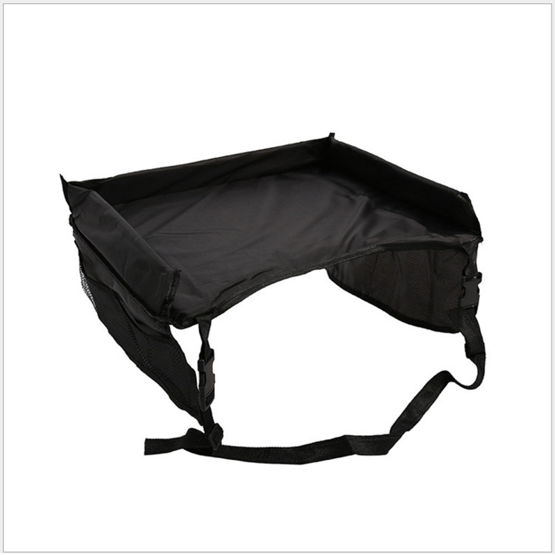 🚗 Kids Travel Tray for Car: Multi-Purpose, Mesh Pockets, Sponge Padding, Portable