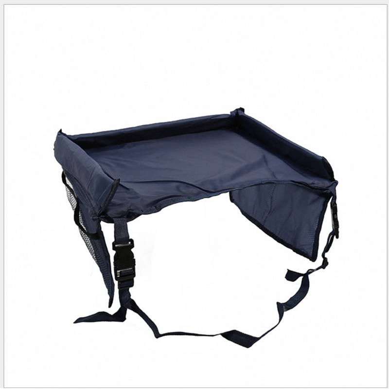 🚗 Kids Travel Tray for Car: Multi-Purpose, Mesh Pockets, Sponge Padding, Portable