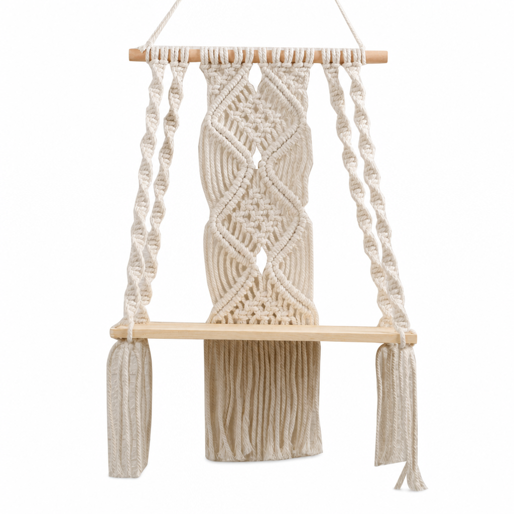 ⏳🔥LIMITED-TIME 49% OFF! ⏰Bohemian Handwoven Floating Shelf🌿