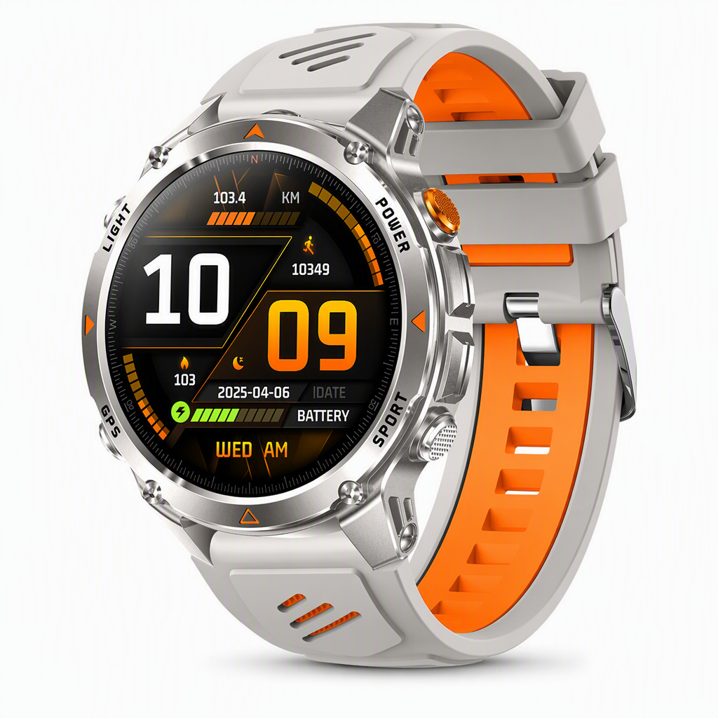 ⏳Limited-time 50% off💥Smartwatch with Bluetooth Calling,GPS & Beidou Positioning, Heart Rate & Sleep Monitor, Pedometer & Message Reminders🏃‍