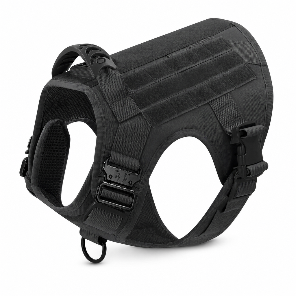 ⏳Limited-time 50% off💥Tactical Dog Harness Heavy Duty Pet Working Vest for Medium and Large Dogs Quick Release Training Vest for Outdoor Activities