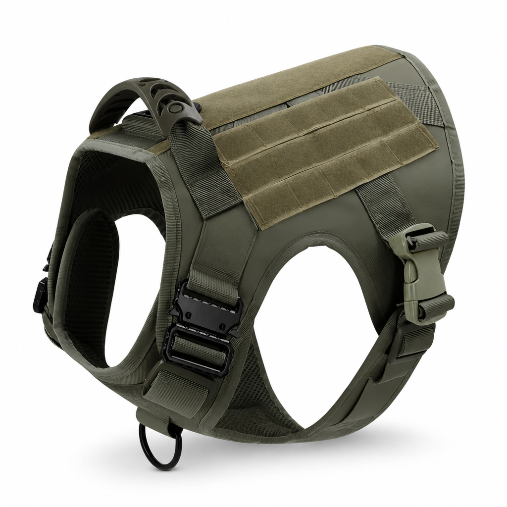 ⏳Limited-time 50% off💥Tactical Dog Harness Heavy Duty Pet Working Vest for Medium and Large Dogs Quick Release Training Vest for Outdoor Activities