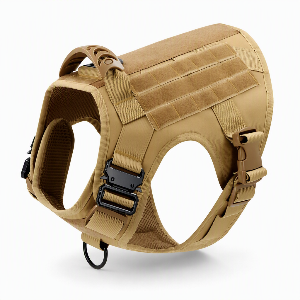 ⏳Limited-time 50% off💥Tactical Dog Harness Heavy Duty Pet Working Vest for Medium and Large Dogs Quick Release Training Vest for Outdoor Activities