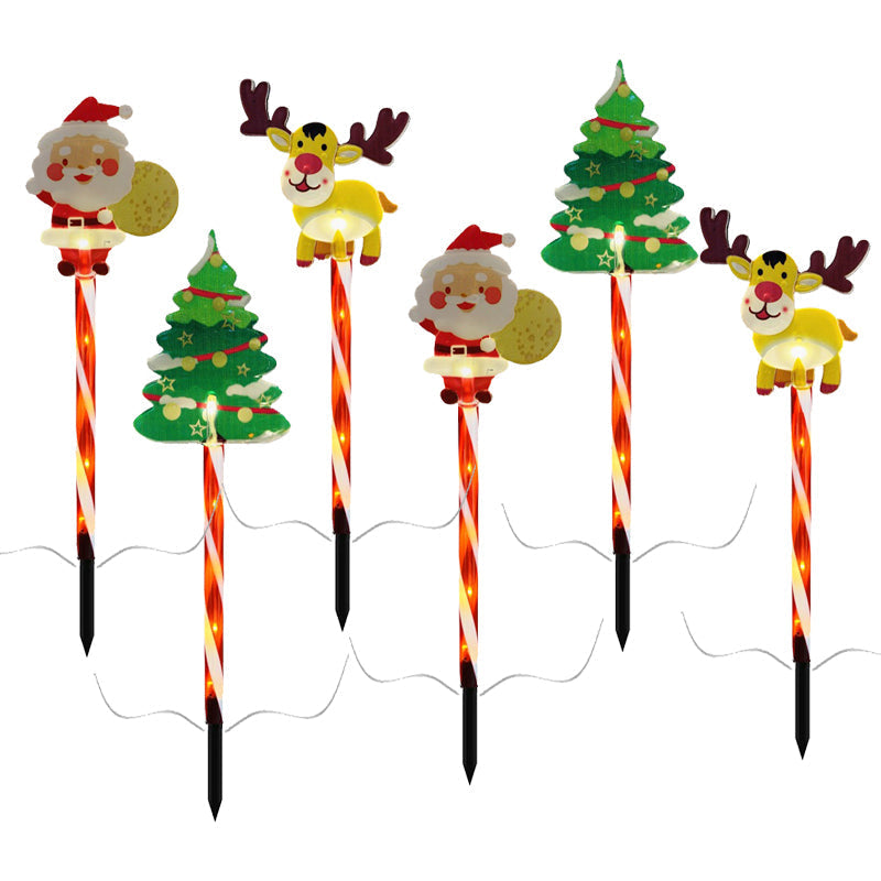 📢 50% OFF!! ⏰ Warm Glow Festive Garden Stake Lights – Outdoor Holiday Decoration ✨