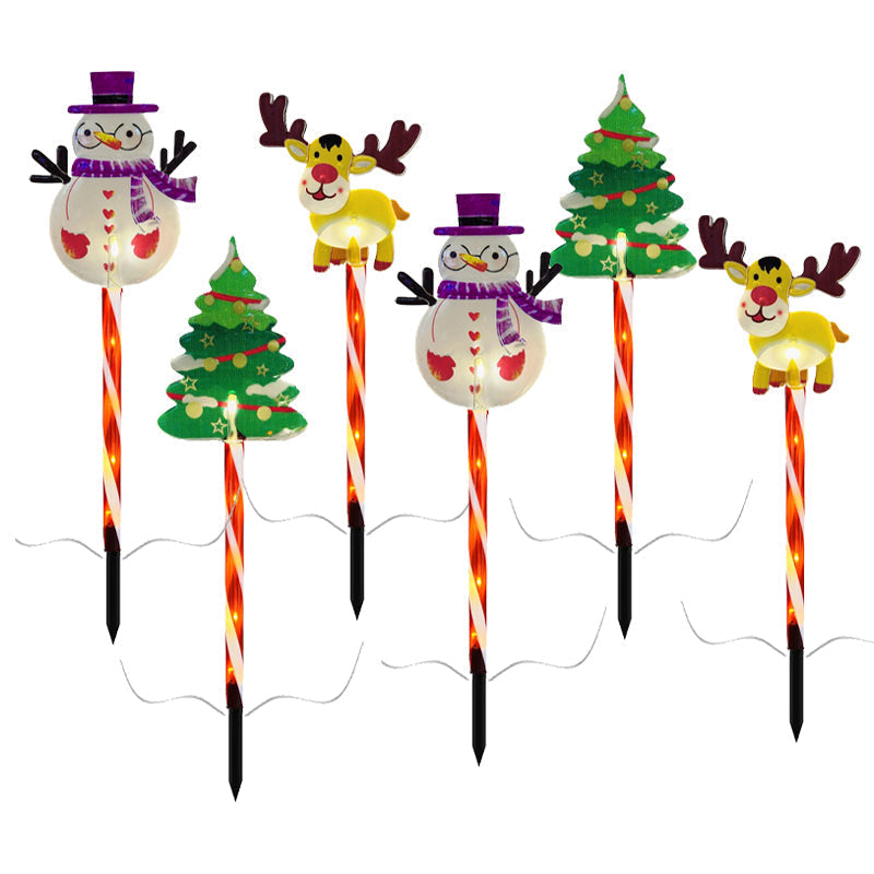 📢 50% OFF!! ⏰ Warm Glow Festive Garden Stake Lights – Outdoor Holiday Decoration ✨