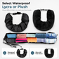Fillable Travel Neck Pillow Clothes Storage Bag Portable Stuffable Airplane Travel Pillow 18x78cm